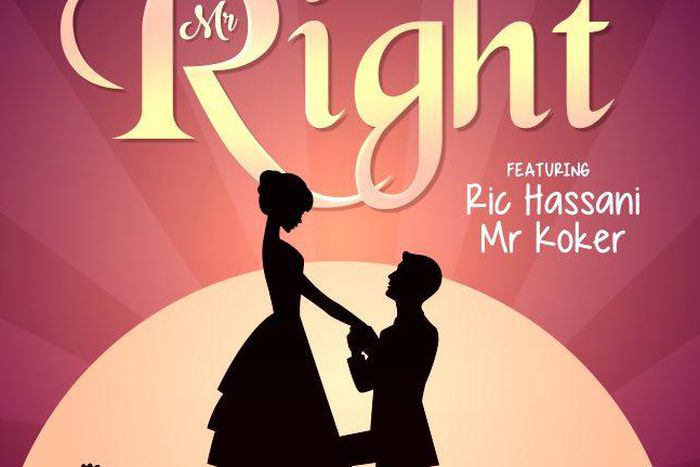 Tiwezi - Mr right feat Ric Hassani, Koker artwork