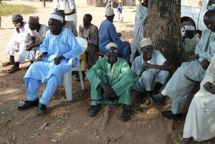 Nigerians suffering from leprosy