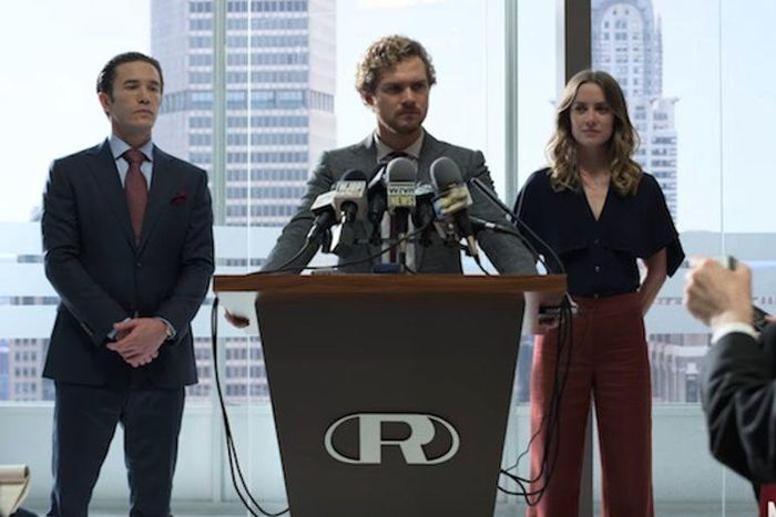 "Iron Fist" star blames poor reviews on Donald Trump