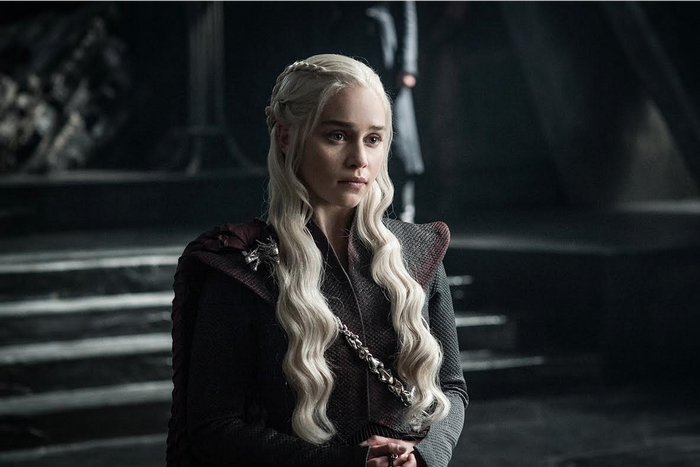 Emilia Clarke on "Game of Thrones."