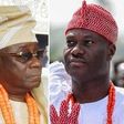 The Oba of Lagos, Oba Rilwan Aremu Akiolu and the Ooni of Ife, Oba Adeyeye Enitan Ogunwusi