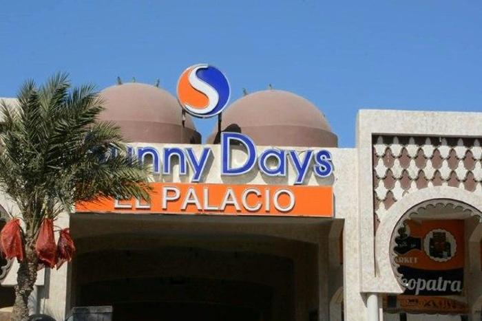 An image grab taken from an AFPTV video shows the facade of a hotel in the Red Sea resort of Hurghada where an assailant stabbed and killed two foreign women