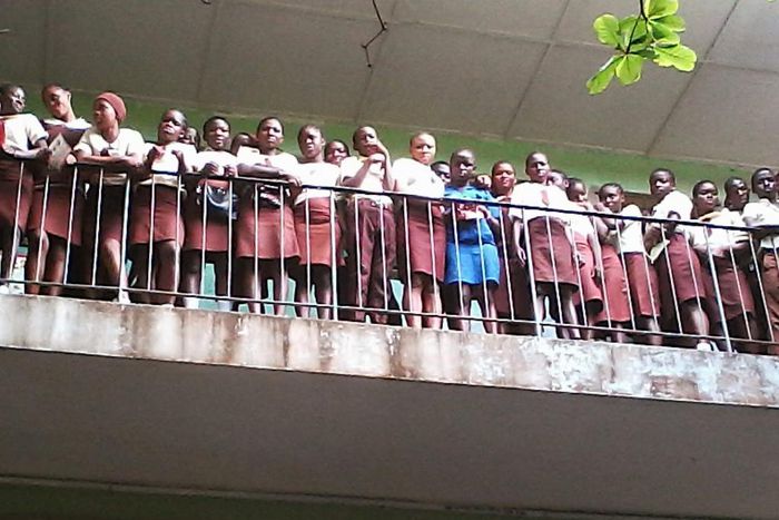 Students of Falomo High School (for illustration purposes only)
