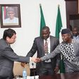 Vice President Yemi Osinbajo meets with China's Liu Baoju in Abuja