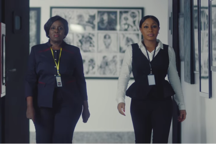 Joke Silva and Rita Dominic in "Bankers NGR"