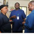 Labour minister Ngige (L)