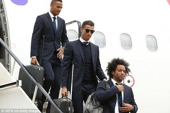 Cristiano Ronaldo and Marcelo