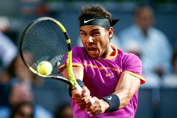 Rafael Nadal's record on clay courts this year is 15-0 after his victory at the Madrid Masters on May 14, 2017
