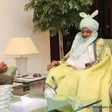 Emir of Kano, Sanusi Lamido Sanusi visits Vice President, Yemi Osinbajo on August 5, 2015, at the State house in Abuja.