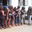 Some of the arrested Abuja prostitutes