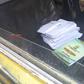Ballot papers found in a bus.