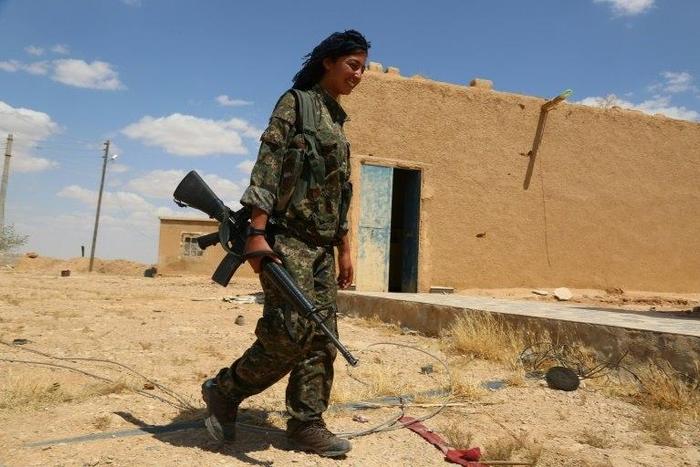 The Kurdish People's Protection Units are considered a "terrorist" group by Ankara because of ties to outlawed Kurdish militia in southeast Turkey