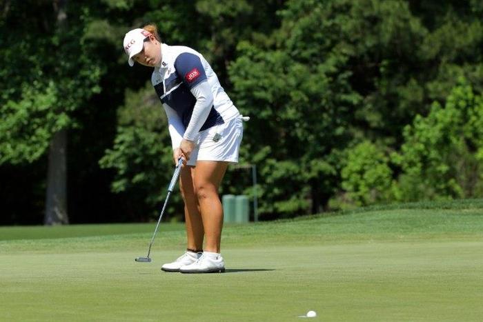Ariya Jutanugarn of Thailand, pictured on May 19, 2017, will defend a title for the second week in a row at the LPGA Volvik Championship