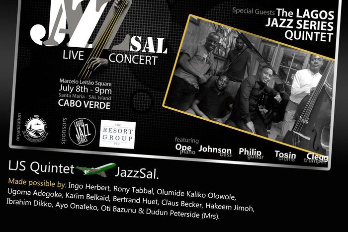 Lagos Jazz Series Quintet to perform at Cape Verde JazzSal
