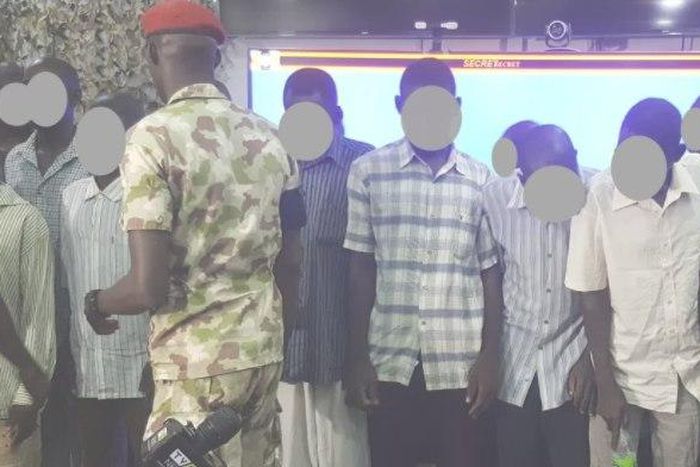 Surrendered 57 Boko Haram members paraded by Army