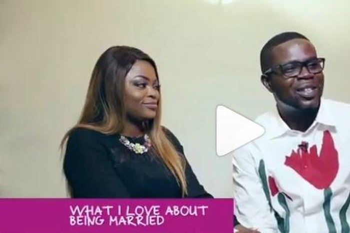 Funke Akindele and JJC Skillz explain what they love most about marriage