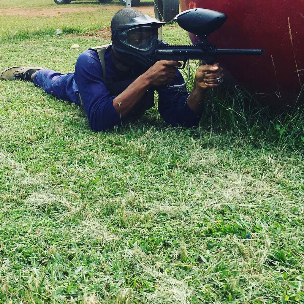 Paintballing at Ziggies, Magodo. [lostinlagos]