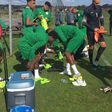 Alex Iwobi, Carl Ikeme and Super Eagles players