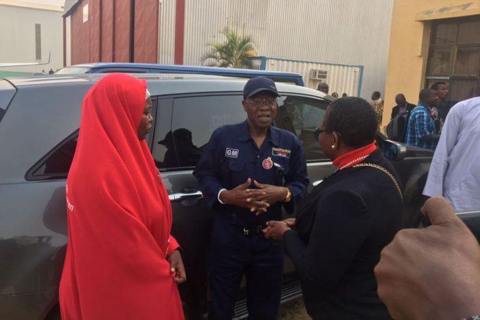 Former minister, Oby Ezekwesili heads to Sambisa Forest with Information Minister, Lai Mohammed on Monday, January 16, 2017.