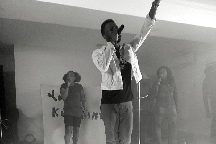 Jamal Swiss during his performance at Young Kulture 3