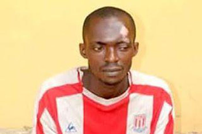 Uche Udoma, a robbery suspect was reported to have stolen a plasma television from his neighbour's house.