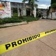 The site where Honduran cameraman Edwin Rivera was murdered in Acayucan, Veracruz State, Mexico