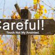 Touch not my anointed