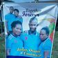 Here is a banner proudly put on display, announcing the wedding ceremony