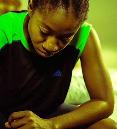 Ade Laoye delivers an impressive performance as the tortured Blessing (Instagram/@adelaoye)