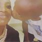 Annie Idibia gets a peck from Nino