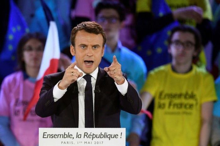 Centrist former banker Emmanuel Macron is on course to become one of the world's youngest leaders