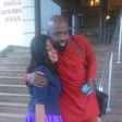 Audu Maikori with a fan at the WIMBIZ Conference