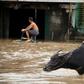 The weather disturbance locally named "Usman" hit the Philippines on Saturday