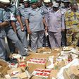 Customs officers intercepts illegal goods - photo for illustrative purpose.