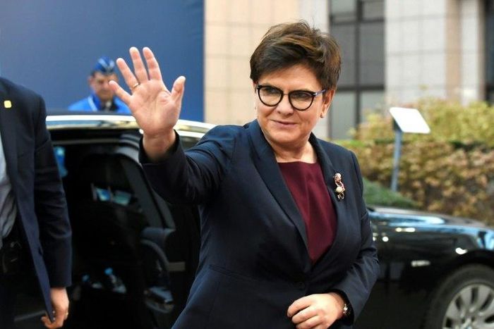 Poland's Prime minister Beata Szydlo, seen in December 2016, said there "was neither any such proposal, nor any room" to discuss the issue of CIA "black sites"