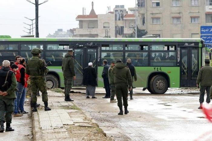 Most of Homs is held by the Syrian government, with the exception of the Waer district, where the last phase of an evacuation is under way under a deal