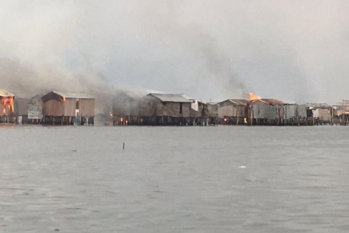 Lagos govt allegedly evict Otodo-Gbame residents forcefully, set houses on fire