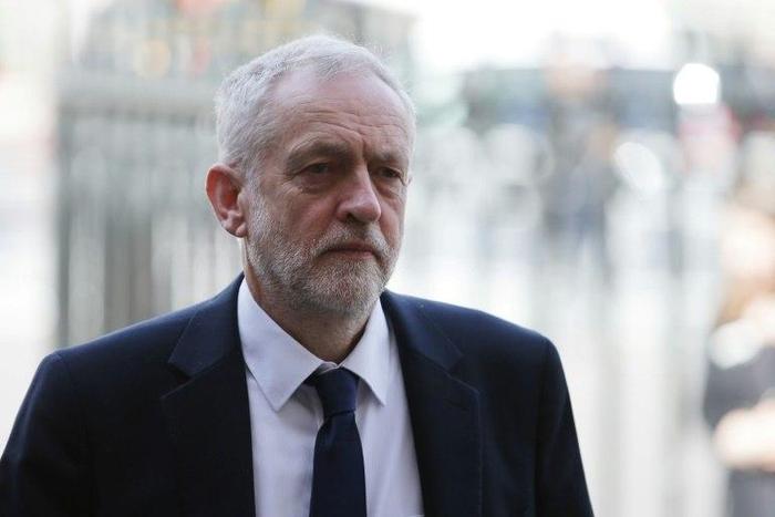 Britain's embattled opposition Labour leader Jeremy Corbyn