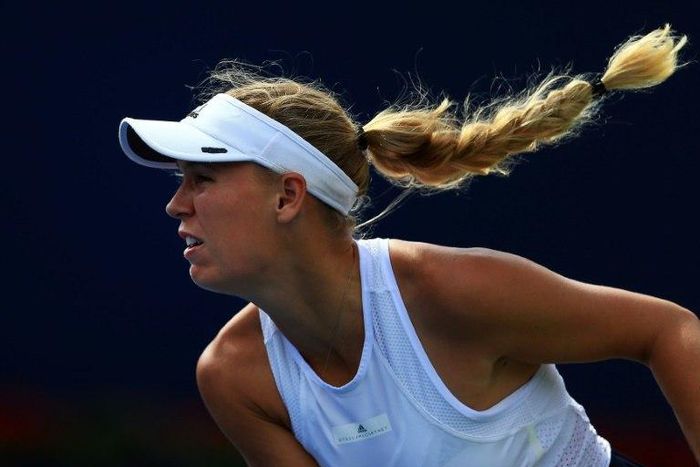 Caroline Wozniacki's record against number ones previously included five losses to Serena Williams and one to Dinara Safina