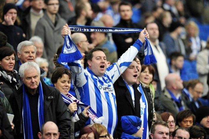 Brighton & Hove Albion are promoted to the Premier League