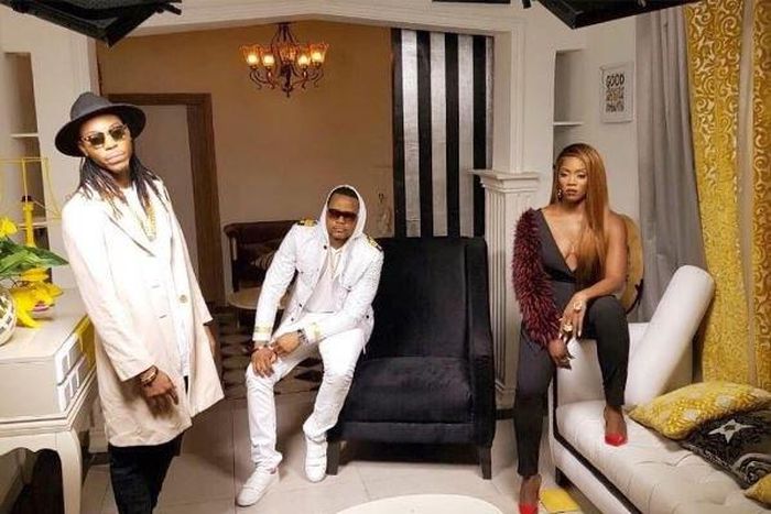 Tiwa Savage, DJ Exclusive and Solidstar
