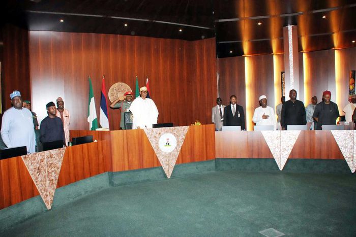 President Buhari chairs federal executive council meeting