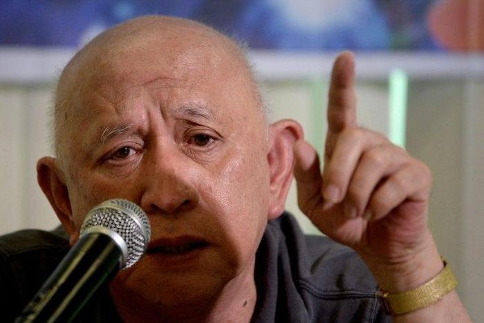Fidel Agcaoili, chief negotiator of the National Democratic Front of the Philippines -- the communists have been waging their "national democratic revolution" since 1968