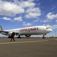 Ethiopia Airline's newly acquired Boeing 777-300ER aircraft, with a seating capacity of 400 passengers, arrives at the Bole International Airport in Capital Addis Ababa November 8, 2013. REUTERS/Tiksa Negeri