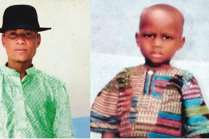 Richard Inimgba has been arrested for killing his young son