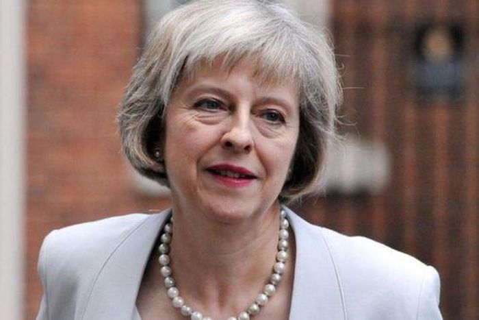 UK Prime Minister, Theresa May.