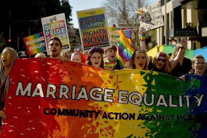 Although marriage equality is supported by a majority of Australians, the country has not joined other nations in allowing homosexual couples the right to wed amid political bickering over how the issue should be addressed