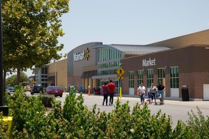 The truck packed with suspected migrants -- eight of them dead -- were found was parked at this Walmart store in San Antonio