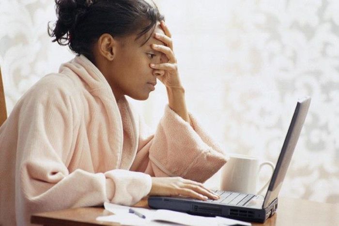 Working at home has a few advantages