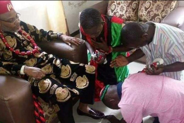 IPOB apologists bowing before Nnamdi Kanu